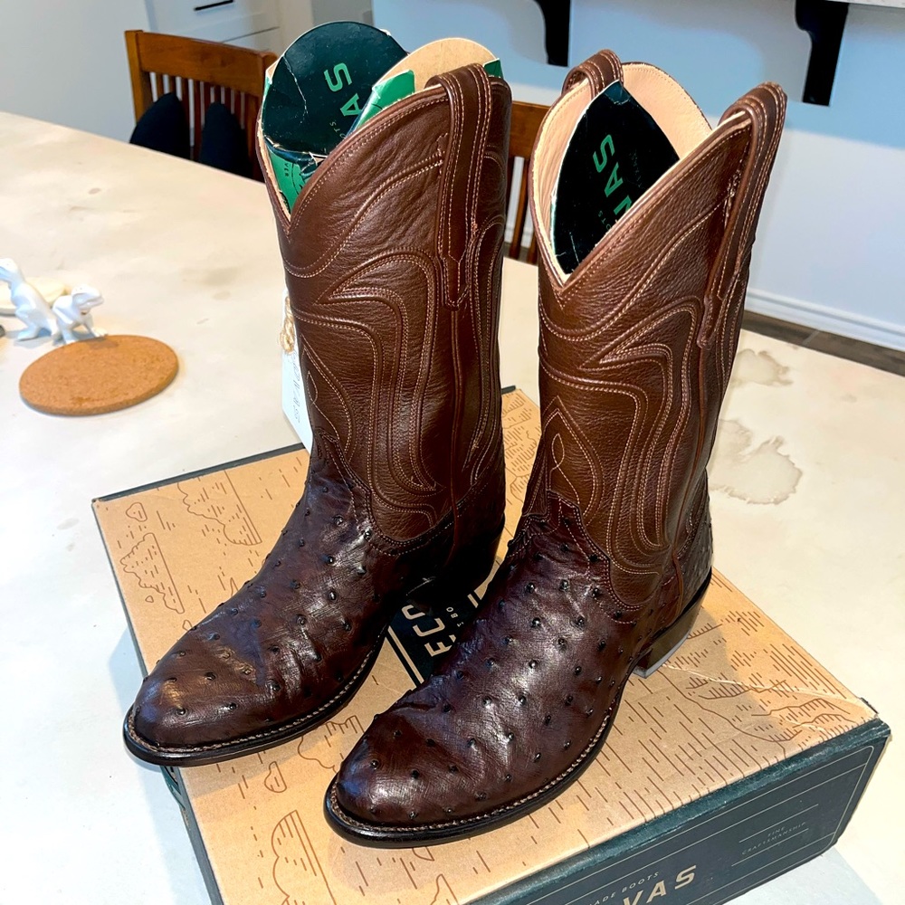 Men’s Brand New Tecovas Brown Boots